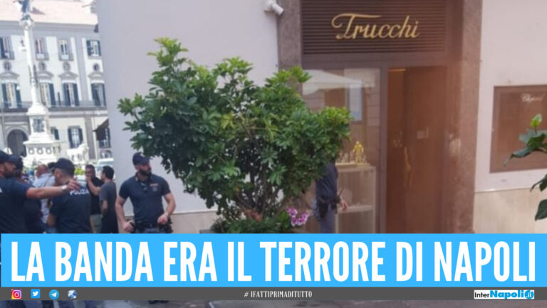 Napoli, chiesta stangata in Appello per la banda del buco assaltò la gioielleria Trucchi in Piazza dei Martiri