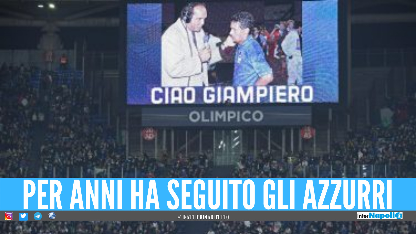 Niente minuto di silenzio per Giampiero Galeazzi, scoppia la polemica dopo Italia-Svizzera