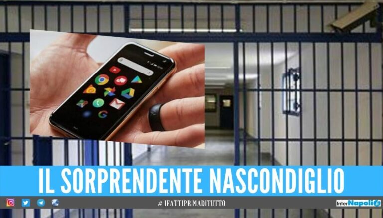 Perquisizione a sorpresa, smarthphone sequestrato al detenuto di Napoli