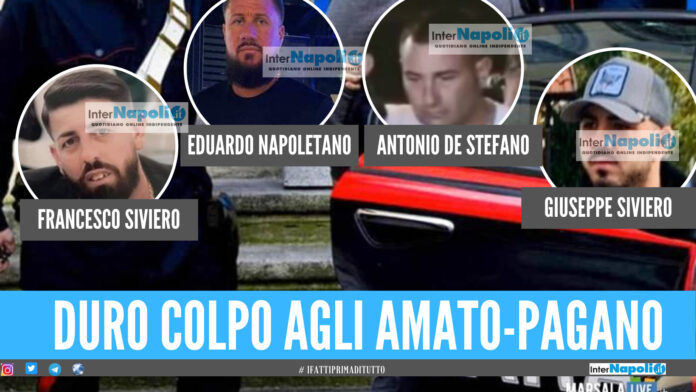 Qua a Melito comandiamo noi, 5 degli Amato-Pagano in manette per rapina e minacce