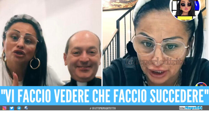 Rita De Crescenzo e il video con don Alfonso