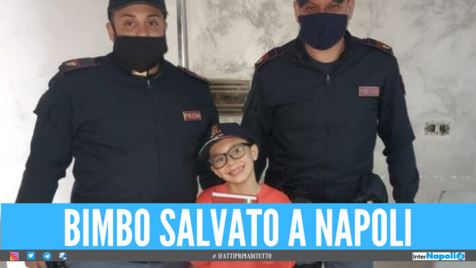 Secondigliano. Bimbo sviene in casa dopo un malore, salvo grazie alla staffetta della polizia
