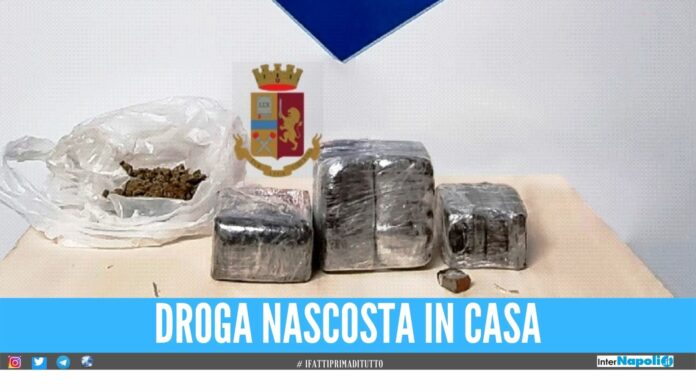 Spaccio di droga fuori la Circumvesuviana, 3 arresti e sequestro da 1,9 kg