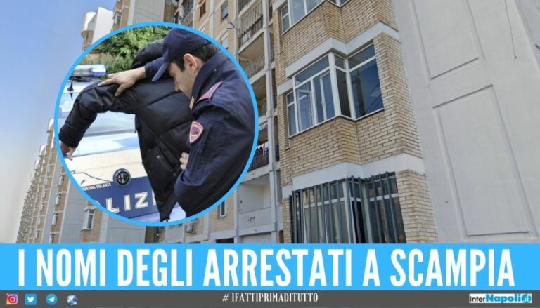 scampia droga arresti