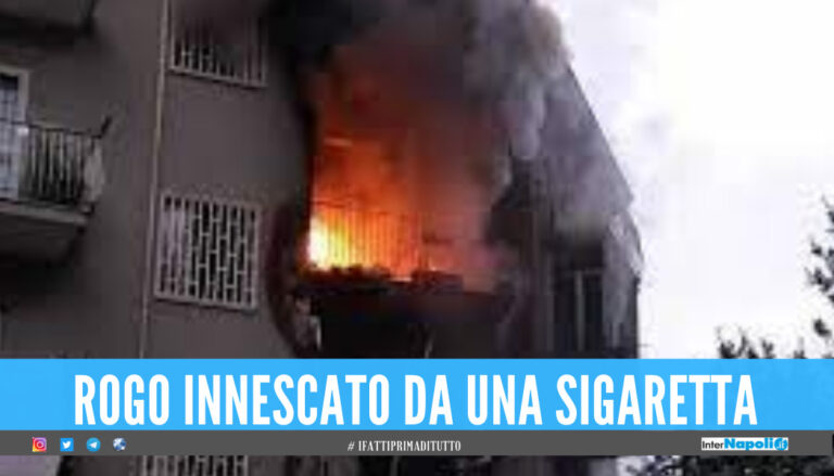 Assunta morta nell’incendio a Napoli, fiamme innescate da una sigaretta