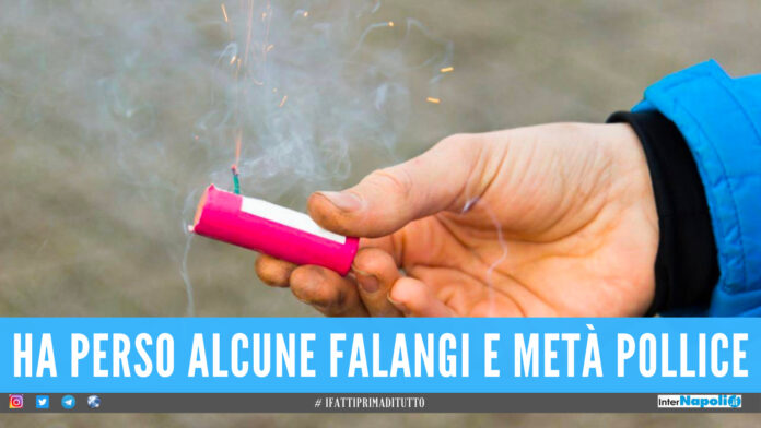 Acerra 14enne petardo