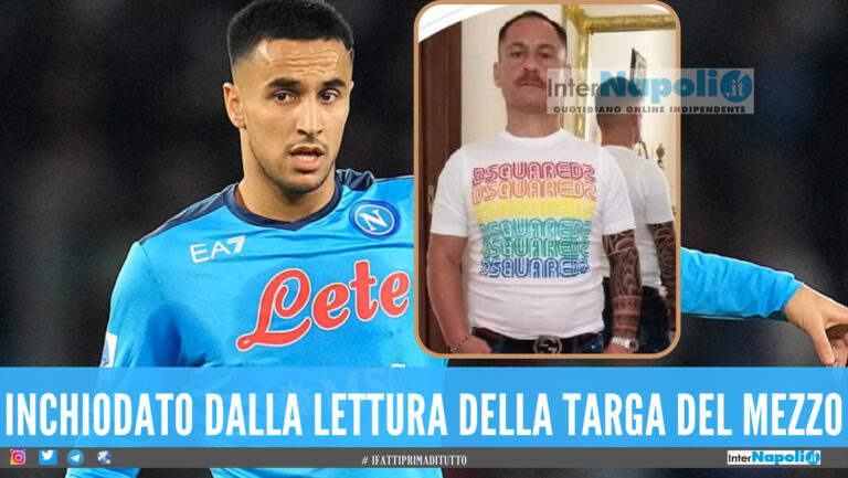 Raid al calciatore del Napoli, la foto dell’uomo che ha rapinato Ounas