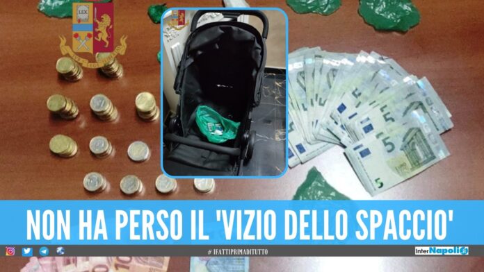 Cocaina nascosta nel passeggino, mamma 31enne arrestata nelle Case Nuove