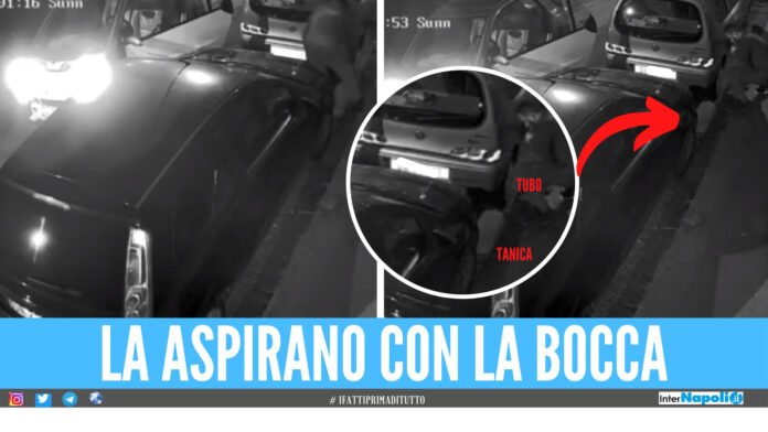 furto benzina napoli