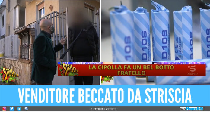 Servizio Luca Abete sulla vendita del petardo D10S