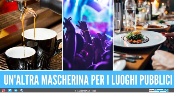 Decreto anti-covid. Nuove regole per bar, ristoranti e discoteche