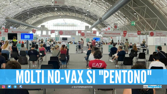 Raggiunta la somministrazione dei 100mila vaccini, molti no-vax si pentono