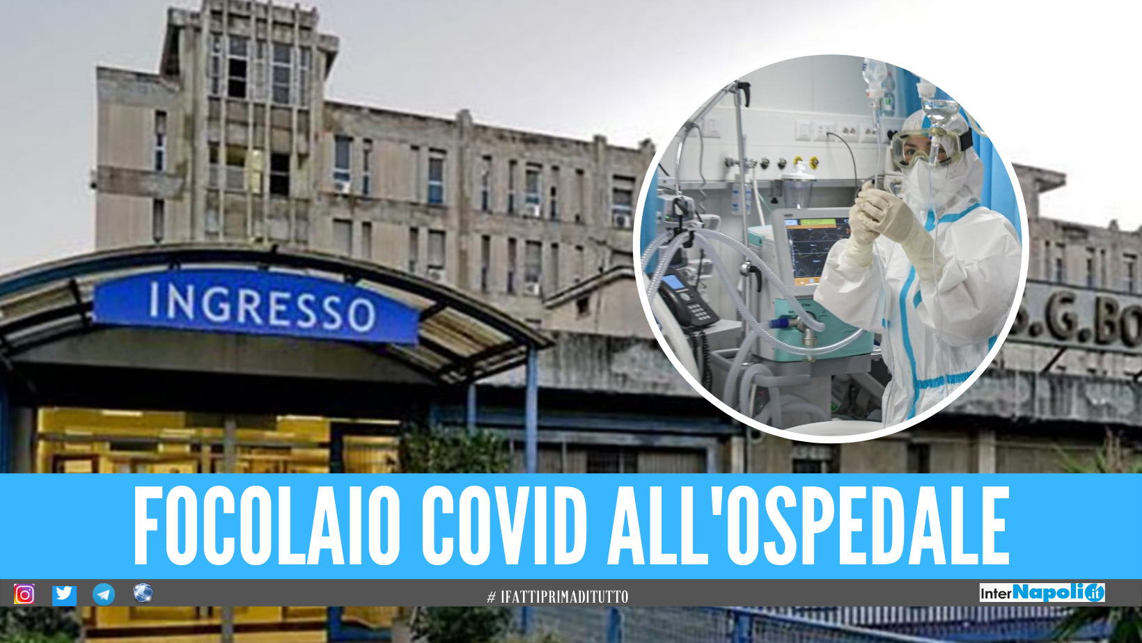 Emergenza Covid a Napoli prima di Natale, scoppia focolaio all'ospedale San Giovanni Bosco