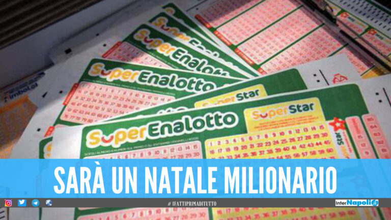 La Dea Bendata fa il regalo di Natale al Casertano, vinti un milione di euro al Lotto