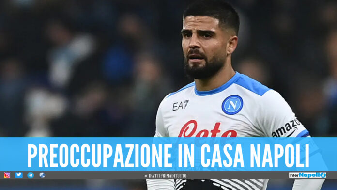 Ancora problemi per Insigne, l'attaccante salta l'allenamento: 
