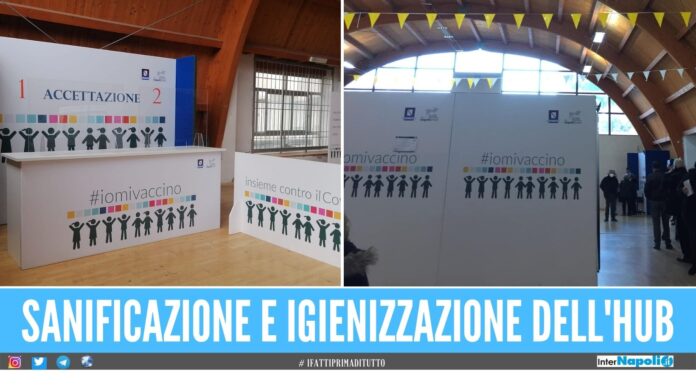 I beneficiari del Reddito di Cittadinanza puliranno il centro vaccinale di Villaricca