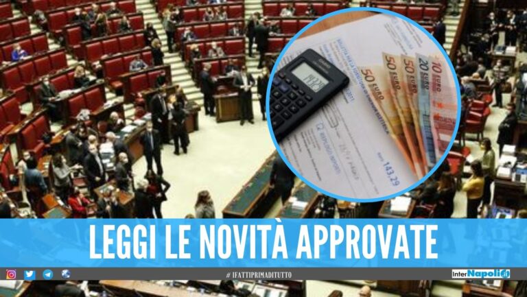 Taglio delle tasse e rateizzo delle bollette: la Camera approva la Manovra