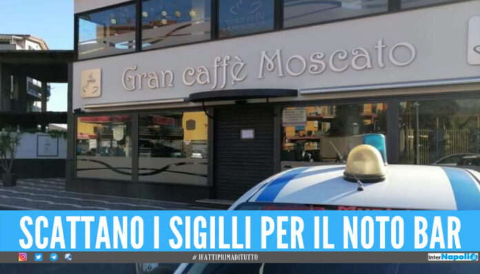 Arzano, chiuso di nuovo il bar Moscato: aveva riaperto con documenti irregolari