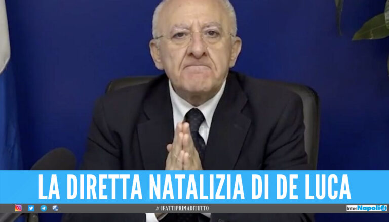 Covid in Campania, De Luca accusa il Governo Draghi: “Mezze misure che fanno perdere tempo”