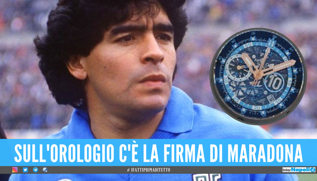 Rubò l'orologio da 26mila euro di Maradona, arrestato a Dubai il ladro: è una guardia giurata