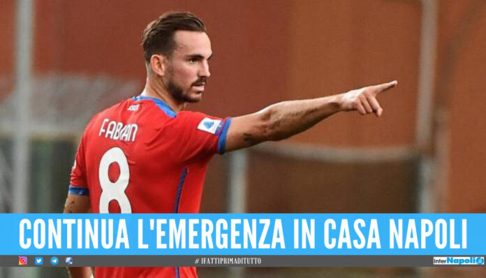 Non finisce il periodo nero per il Napoli, dopo Insigne anche Fabian Ruiz positivo al Covid