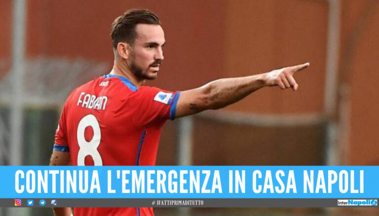 Non finisce il periodo nero per il Napoli, dopo Insigne anche Fabian Ruiz positivo al Covid