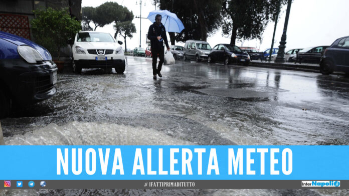 La pausa del maltempo è finita, nuova allerta meteo in Campania fino a domani mattina