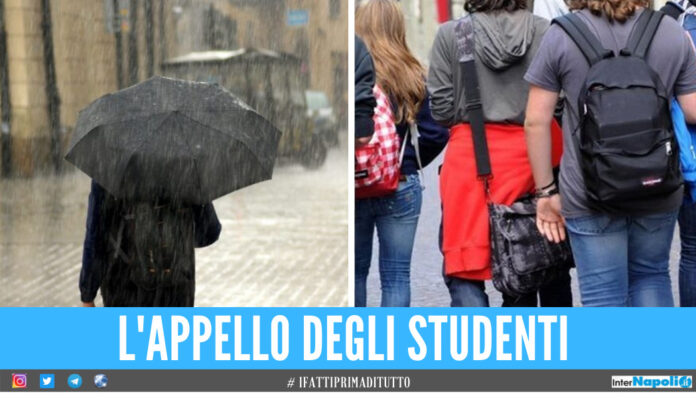 allerta meteo scuole campania