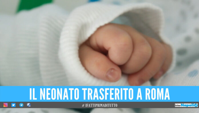 Covid, non ci sono più posti in Campania: neonato positivo trasferito a Roma