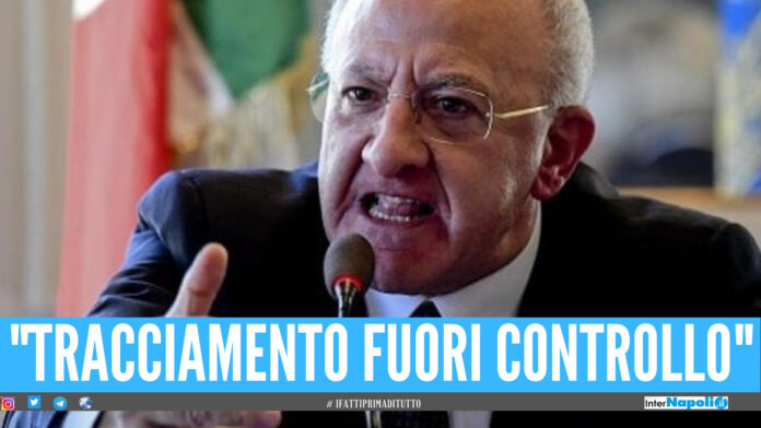 Covid, oggi altre 1327 nuovi positivi. De Luca Così il tracciamento è impossibile