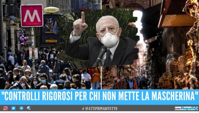 De Luca blinda il Natale Controlli rigorosi ad eventi e mercatini