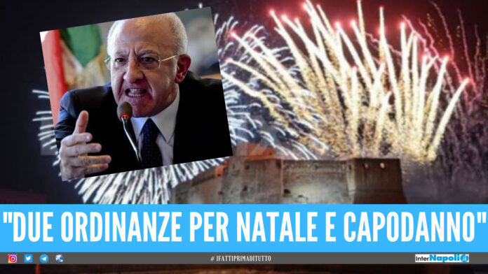 De Luca spegne Natale e Capodanno Niente feste e alcolici vietati, non rischieremo un nuovo lockdown