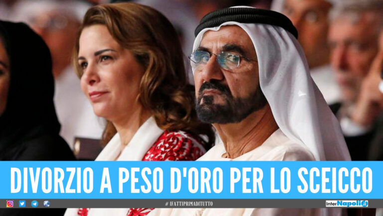 Divorzio a peso d'oro per lo sceicco, assegno di 650 milioni di euro all'ex moglie