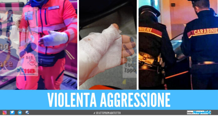aggressione napoli