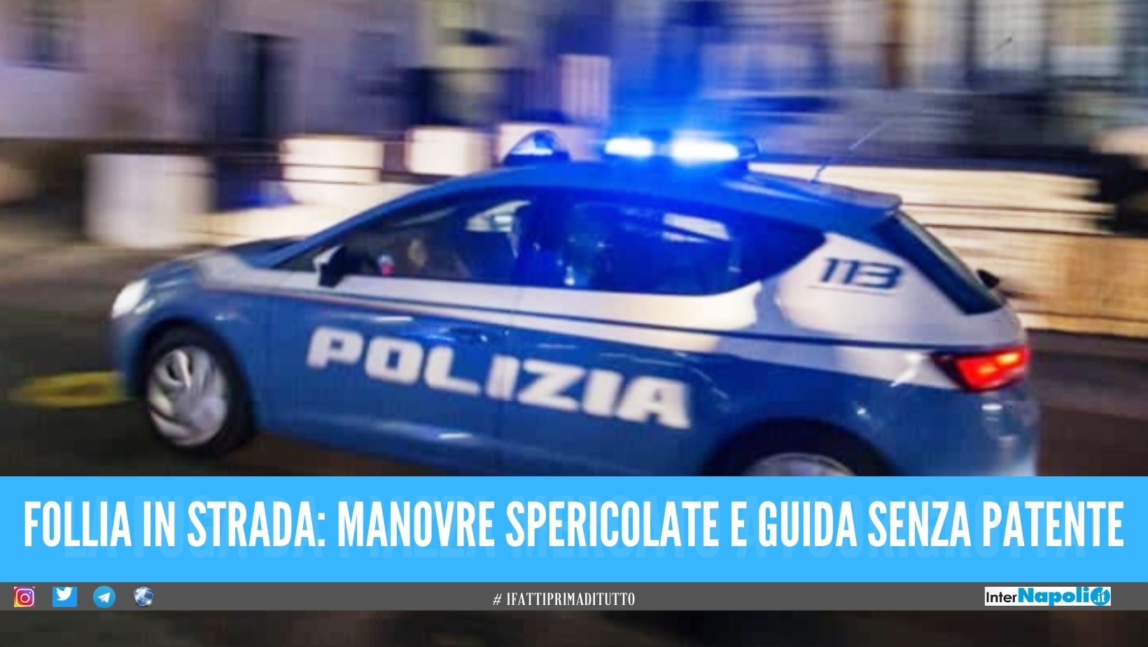 Fuga armata a bordo dello scooter rubato, 2 giovanissimi bloccati a Napoli