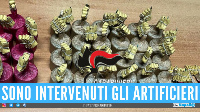 Fuochi sequestro Napoli