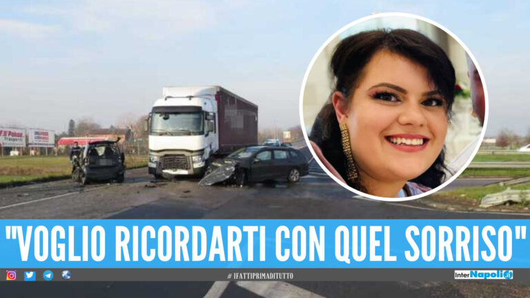 Grave incidente con la Smart, morta 26enne di Napoli: doveva sposarsi a breve