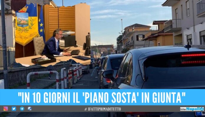 Giugliano. Parcheggio introvabile in centro, Pirozzi «Il nuovo piano sosta è pronto»