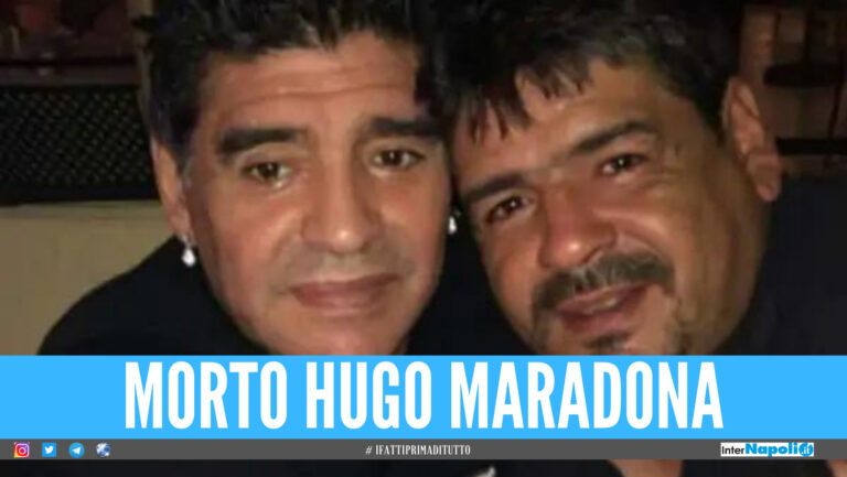 Morto Hugo Maradona, il fratello di Diego trovato senza vita in casa