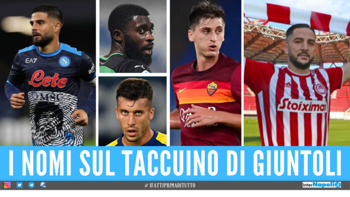 Mercato Napoli, tutti i nomi sul taccuino di Giuntoli