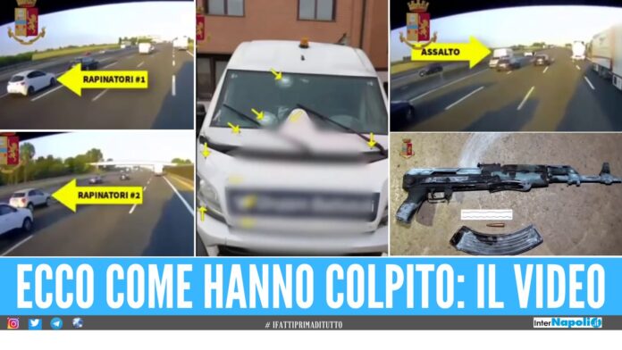 Portavalori assaltato a colpi di kalashnikov, sgominato il commando