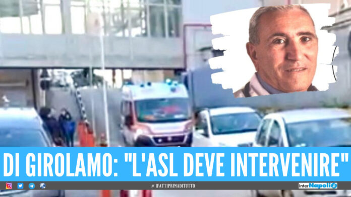 [Video]. Stessa corsia per tamponi e pronto soccorso, caos all'ospedale di Giugliano
