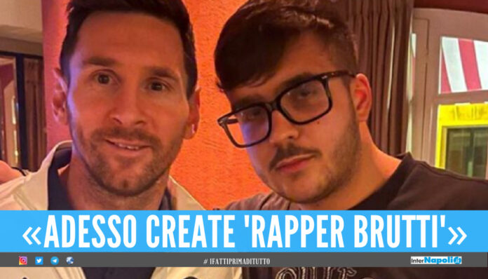 Geolier incontra Messi, la risposta al post di 'Calciatori Brutti': 