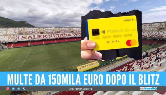 Lavoravano allo stadio Arechi e intascavano il Reddito di Cittadinanza, beccati 8 furbetti