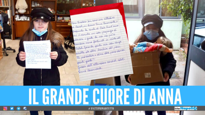 Bacoli. «Regalo i miei giocattoli ai bimbi meno fortunati», il commovente gesto della piccola Anna