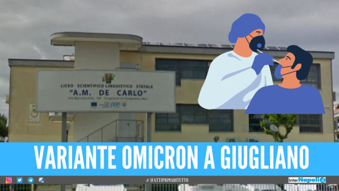Si diffonde la variante Omicron in Campania, nuovi casi a Giugliano e provincia di Salerno