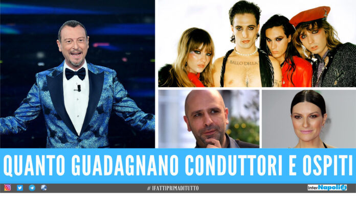 Amadeus, i Maneskin, Checco Zalone e Laura Pausini