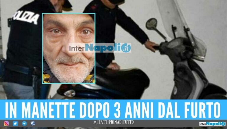 Arrestato dopo il furto Melito, Lino Onesto girava in scooter tra Secondigliano e San Pietro a Patierno