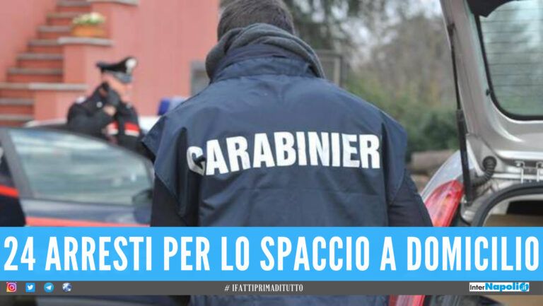 Arresti spaccio Pagani Napoli Salerno