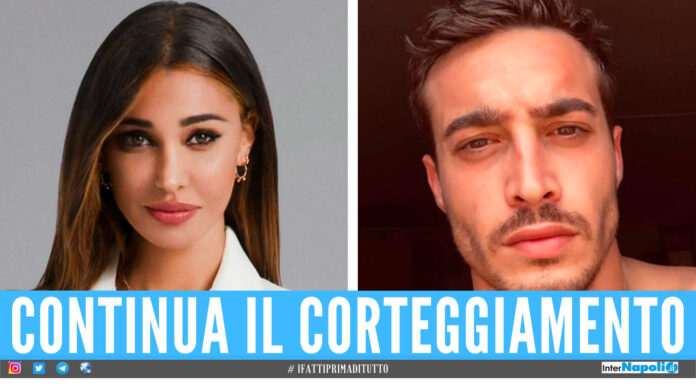 Belen Rodriguez e Antonino Spinalbanese